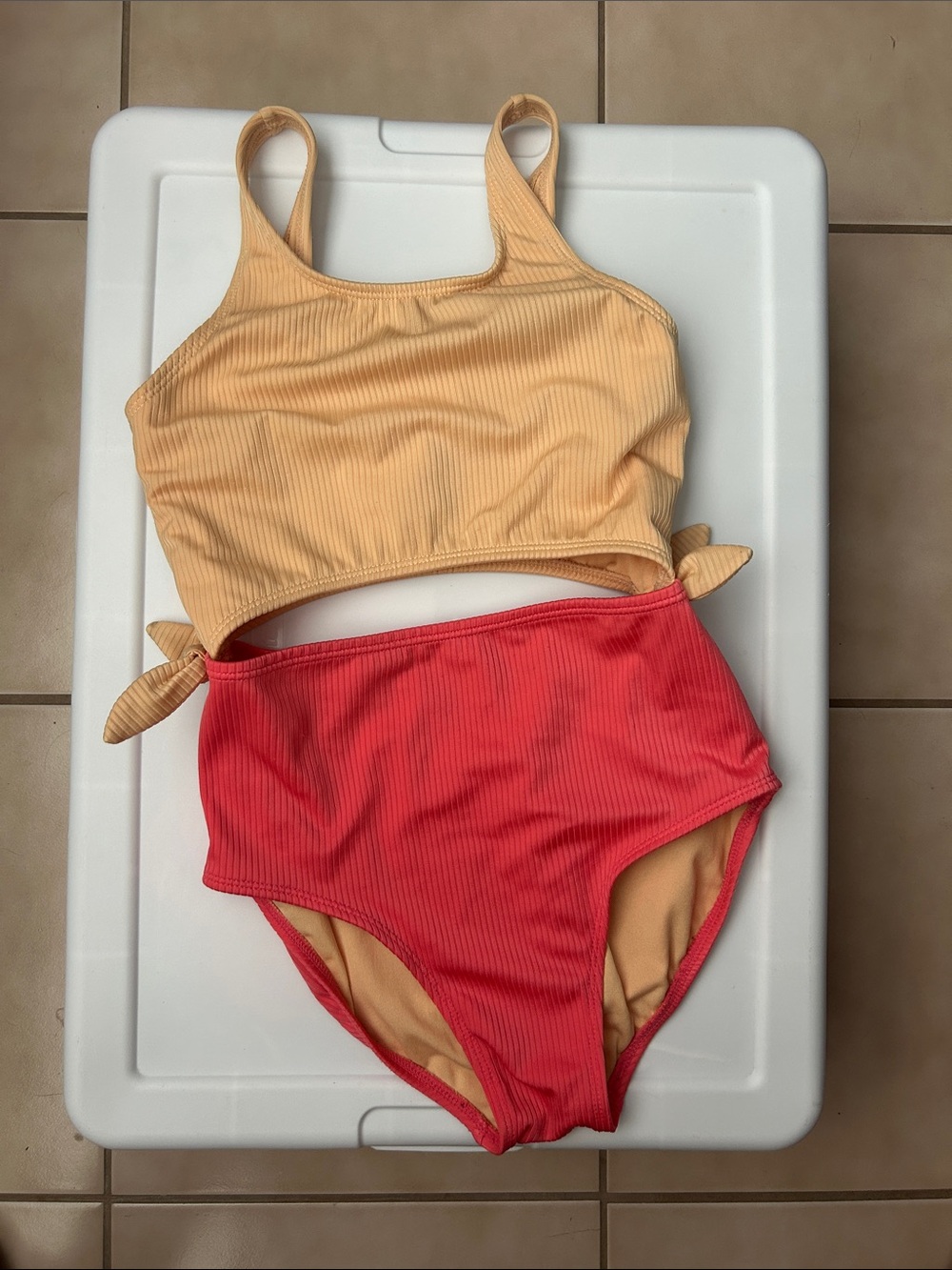 EUC Art Class One Piece Bathing Suit
